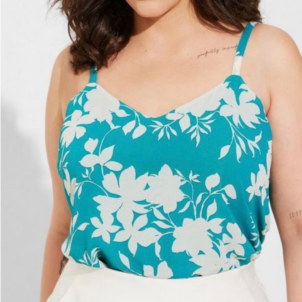 TORRID NWT Sophie Chiffon Swing Cami
